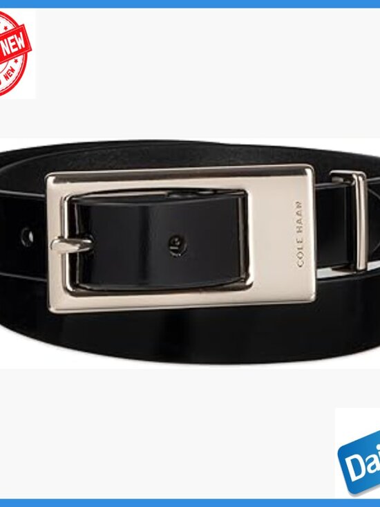 Slim 1-Inch Dress Belt with Elongated Buckle for Jeans and Trousers main image 7